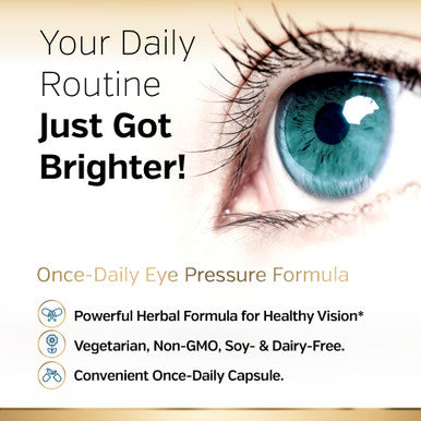 Sunergetic Premium Eye Pressure Support Supplement - Eye Pressure Supplement with Saffron Lutein Zeaxanthin Bilberry & Pine Bark - Supports Ocular Health & Overall Vision - 30 Count