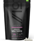 Organic Milk Thistle 1200mg - Silybum Marianum - Organic, Non GMO, Gluten , Halal - 120 Vegan Capsules