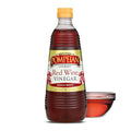 Pompeian Gourmet Red Wine Vinegar - 30 fl oz | Vinegar for Cooking - Bold and Fruity Flavor for Salad Dressings, Marinades, and Sauces