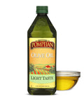 Pompeian Light Taste Olive Oil, High Heat Cooking, Baking & Sauteing, High Smoke Point, 32 Fl Oz