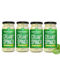 Sonoma Gourmet Creamy Alfredo Pasta Sauce, Made with Real Cream & Aged Parmesan, No Sugar Added, No Seed Oils, Egg Free, 15.5 oz Jars (Pack of 6)