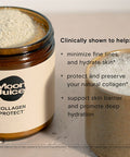 Moon Juice - Collagen Protect - Vegan Alternative Collagen Powder Supplement - Organic Silver Ear Mushroom, Organic Tocos & Hyaluronic Acid - Non-GMO, Gluten-Free (4.5oz, 16 Servings)