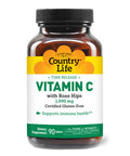 Country Life Vitamin C 1000 Mg Tablets 90'S