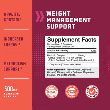 Bundle of 100% Pure Forskolin Extract 60 Capsules & Turmeric Curcumin Immune Support Gummies - Provides Brain and Joint Support - Diet Suppressant for Men and Women - 60 Antioxidants Capsules