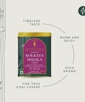 Luxmi Estates Kolkata Masala Chai | 100 gm | Signature India Collection | Assam CTC Tea | Black tea collection | Organic Strong tea | Antioxidants | Assam Valley tea | Fennel Ginger Tea Cardamom Cinnamon Star Anise