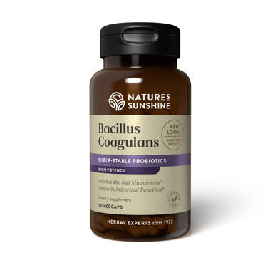 NatureS Sunshine Nutribiome Bacillus Coagulans Probiotics 90 Capsules