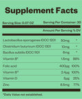 Family Probiotics Powder (30 Sticks, 30 Days) - Support Healthy Immune & Digestive System, Apple Flavor Supplement For Men, Women & Children. Vitamin B, Zinc. Mouth-Dissolving Formula.