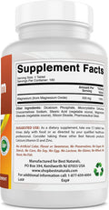 Best Naturals Magnesium oxide 500 mg 180 tablets