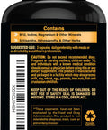 Thyroid Support: Powerful Blend Of Ashwagandha, Iodine, Selenium, Magnesium, Zinc, Vitamin B12 & More For Optimal Health - 60 Capsules