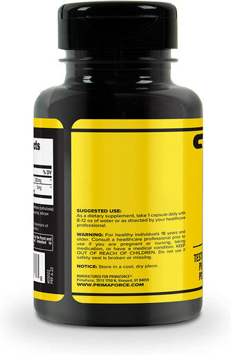 PrimaForce DIM Supplement Diindolylmethane 300mg 60 Capsules