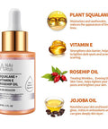 Anai Rui Squalane Oil Set-Vitamin E Rosehip Oil +Vitamin C Turmeric Oil +Retinol Jojoba Oil For Face,Moisturize Fine Lines &Wrinkle,Softer Skin