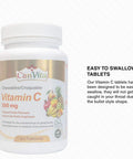 Canvita Halal Vitamin C 500mg All-In-One for Immunity Manage High-Blood Pressure and Memory Protection HALAL Certified and Made in Canada