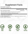 Deal Supplement Nitric Oxide Booster 30000mg Equivalent 360 Capsules Natural Beet Root & Marshmallow Root Herbal Blend Promotes Nutrient Flow to Muscles & Heart Non-GMO