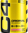 C4 Original Pre Workout Powder Strawberry MargaritaÃƒÆ’Ã¢â‚¬Å¡ | Vitamin C for Immune Support | Sugar Free Preworkout Energy for Men & Women | 150mg Caffeine + Beta Alanine + Creatine | 60 Servings