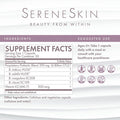 Microbiome Labs Skin Support Bundle - SereneSkin Clear Skin Probiotic Supplement Shown to Help Reduce Fine Lines (30 Capsules) - MegaPre Prebiotic Powder for Gut Health (2.1oz)