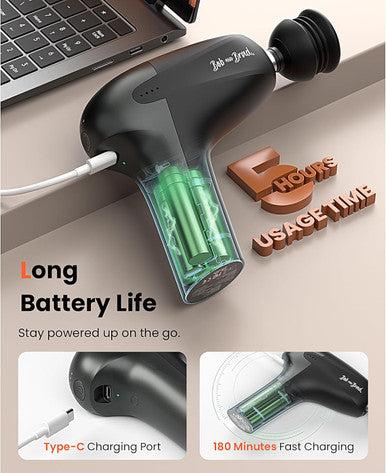 Bob And Brad Massage Gun, Uni Mini Massage Gun Deep Tissue Muscle Massage Gun, 10Mm Amplitude Professional Handheld Percussion Massage Gun, Gifts For Women Men Mom Dad, Fsa And Hsa Eligible