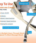 Neck And Back Massager With Soothing Heat,Deep Tissue 6D Expert Kneading Massage,Electric Kneading Back Massager,Massage Pillow For Pain Relief Deep Tissue.Electric Full Body Massager.For Parents