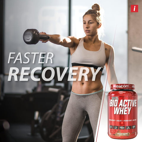 Isatori 100% Bio-Active Whey Protein Muscle Growth & Recovery With Whey Isolate Hydrolysate Concentrate Bcaas & Colostrum Peptides 25G Of Protein Per Serving - Chocolate Sensation (26 Servings)