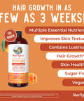 Maryruth Organics Lysine Liposomal (Snickerdoodle) & Multivitamin Liquid + Hair Growth (Peach Mango) | Clean Label Project Verified | Immune Support Beauty & Overall Health | Vegan Non-GMO Gluten