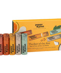 Jumbo Lip Balm Set (5-Pack) Poppy & Pout All Natural Lip Balms & Moisturizers Hydrates With Beeswax, Vitamin E, Organic Coconut Oil Cruelty- Lip Balm In Recyclable Cardboard Tube