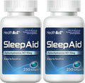 HealthA2Z Sleep Aid Diphenhydramine Softgels Supports Deeper Restful Sleeping
