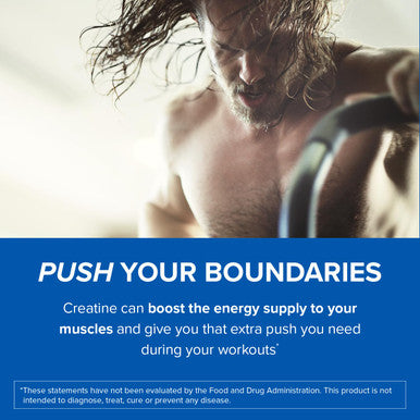 Designs for Sport Micronized Creatine Monohydrate Unflavored Powder - NSF Certified for Sport 90 Servings Supports Muscle Recovery Brain Health Pre and Post Workout Strength
