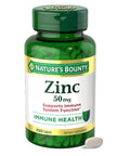 Nature's Bounty Zinc 50 mg 250 Caplets