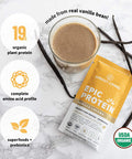 Sprout Living Epic Protein Vanilla Lucuma, 2 Pound