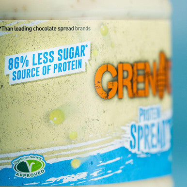 Grenade White Chocolate Cookie Protein Spread, 1 x 360 g Jar