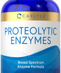 Carlyle Proteolytic Enzymes | 300 Capsules | Systemic Broad Spectrum Supplement | Vegetarian, Non-Gmo & Gluten Free Formula