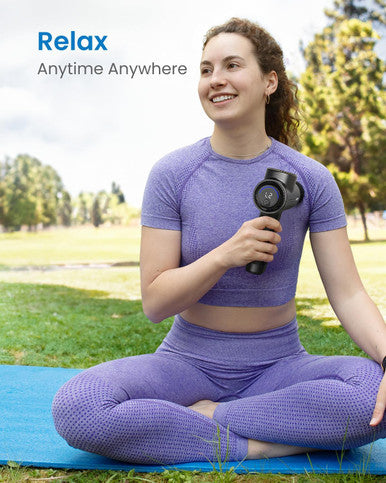 Renpho Massage Gun Deep Tissue Muscle Percussion Massager Gun, Fsa And Hsa Eligible Powerful Portable Back Massager Gun For Athletes, Gifts For Men Women, Handheld Back Massagers, Carry Case, Active