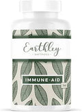 Earthley Wellness ImmuneAid Natural Vitamin C Powder Camu Camu Acerola Orange Peel Boost Immune Health Skin Health (2 oz)