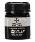 Manuka Hunters UMF 10+/MGO 263+ Certified New Zealand Manuka Honey - 100% Pure Natural Sweetener - Gluten, Dairy Free - Ideal for Tea, Coffee, Smoothies, and Baking - Sustainable - 8.8oz/250g Jar