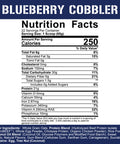 5% Nutrition Rich Piana Real Carbs + Protein | Clean Mass Gainer Protein Powder | Real Food Carbohydrate Fuel for Pre Workout/Post-Workout Recovery Meal | 3.2 lb, 22 Srvgs (Blueberry Cobbler)