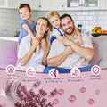 Calcium Magnesium Zinc Gummies With Magnesium Glycinate 200Mg, Potassium, D3, Sea Moss, Calm Mood & Sleep Support- Kids & Adults 2 Pack