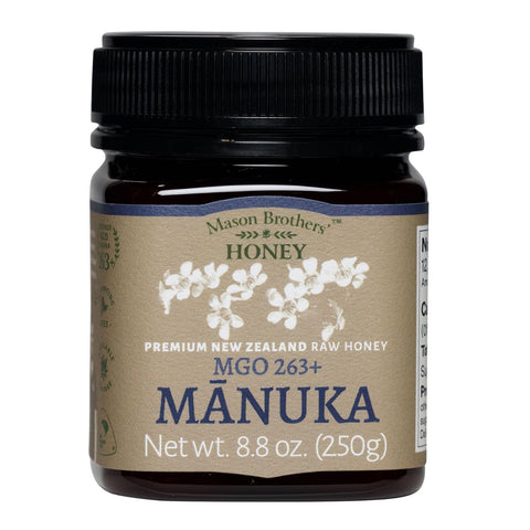 Mason BrothersÃ¢â‚¬â„¢ Raw Manuka Honey MGO 263+ | 100% Pure, New Zealand Honey | Traceable | MGO Certified / 17.6oz