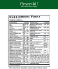 Emerald Labs Women'S 1-Daily Multi - Multivitamin For Women - Includes Calcium, Zinc, Vitamin B & More - Bone & Immune Support Supplement - Gluten- - 60 Vegetable Capsules