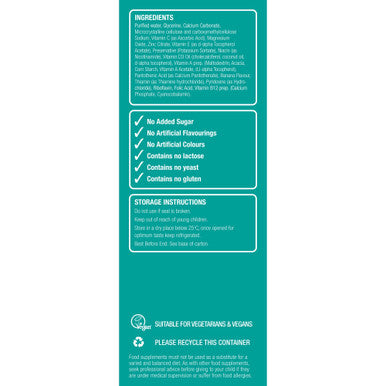 Natures Aid Kids Multi-Vitamin And Minerals Formula For Children (150 Ml Natural Banana Flavour Sugar Free Vegan Society Approved Made In The Uk) 6 Years Plus