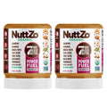 NuttZo Natural Power Fuel 7 Nuts and Seeds Butter, Crunchy, Paleo and Keto Friendly, Peanut and Gluten Free, Kosher, No Added Sugar or Oil, 12 oz Jar