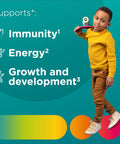 Centrum Kids Multivitamin Gummies Tropical Punch Made With Natural Flavors 110 Count 110 Day Supply