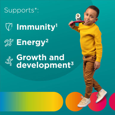 Centrum Kids Multivitamin Gummies Tropical Punch Made With Natural Flavors 110 Count 110 Day Supply