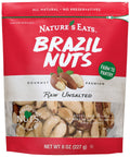 NatureÃƒÂ¢Ã¢â€šÂ¬Ã¢â€žÂ¢s Eats Organic Raw Brazil Nuts - Whole Unsalted Superfood Snack from Brazil - Heart Healthy, Keto, Vegan - High in Selenium and Protein - Perfect for Baking, Trail Mix, or Snacking, 8 oz
