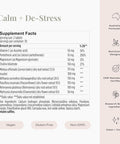 JSHealth Calm + Destress Supplement - 60 Capsules