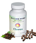 Dr Clark Cloves Healthcare Supplement - Natural Digestive Health, 500 Mg, 100 Pure Gelatin Capsules