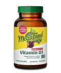 MegaFood Vitamin D3 2000 Iu (50 Mcg) - Immune Support Supplement - Bone Health -With Easily-Absorbed Vitamin D3 - Plus Real Food - Non-Gmo Vegetarian - Made Without 9 Food Allergens - 60 Tabs