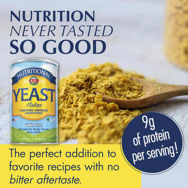 KAL Bone Meal Powder & Nutritional Yeast Bundle | Two Favorite Nutrition-Enhancing Products in One | 20 oz & 22 oz