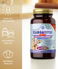 Solgar Kangavites Bouncin Berry Flavor - 120 Chewable Tablets - Complete Multivitamin & Mineral Formula For Children - Vegan Gluten Free