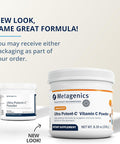 Metagenics Ultra Potent-C Powder - Immune Support Supplements - Gentle On Stomach - with Bioflavonoids L-Glutathione & L-Lysine - Non-GMO - Gluten- - 8.39 oz