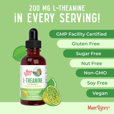 MaryRuth Organics L-Theanine Liquid Drops