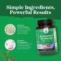 Natures Craft Prebiotics and Probiotics Gut Health Supplement - Super Potent Digestive Health Acidophilus Probiotic Capsules with Men and Womens Probiotics and Prebiotics for Colon Digestive Support and Immunity